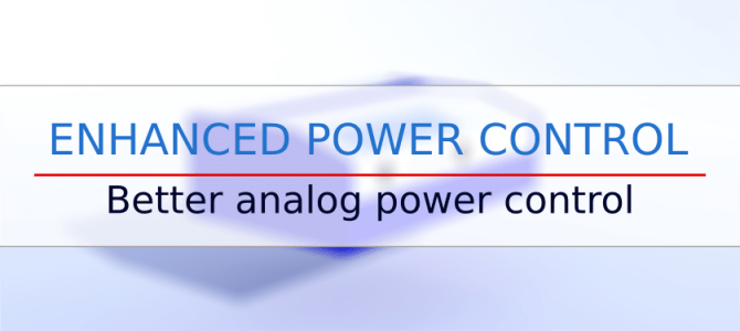 Upgrade your analog power knob Upgrade your analog power knob